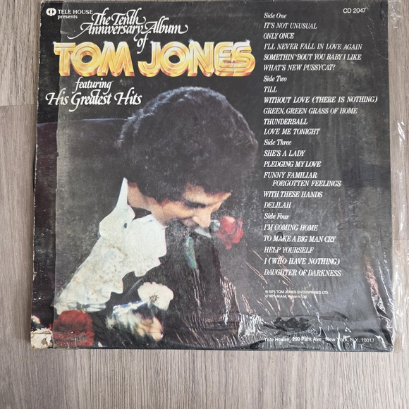 Tom Jones Vinyl Record Album